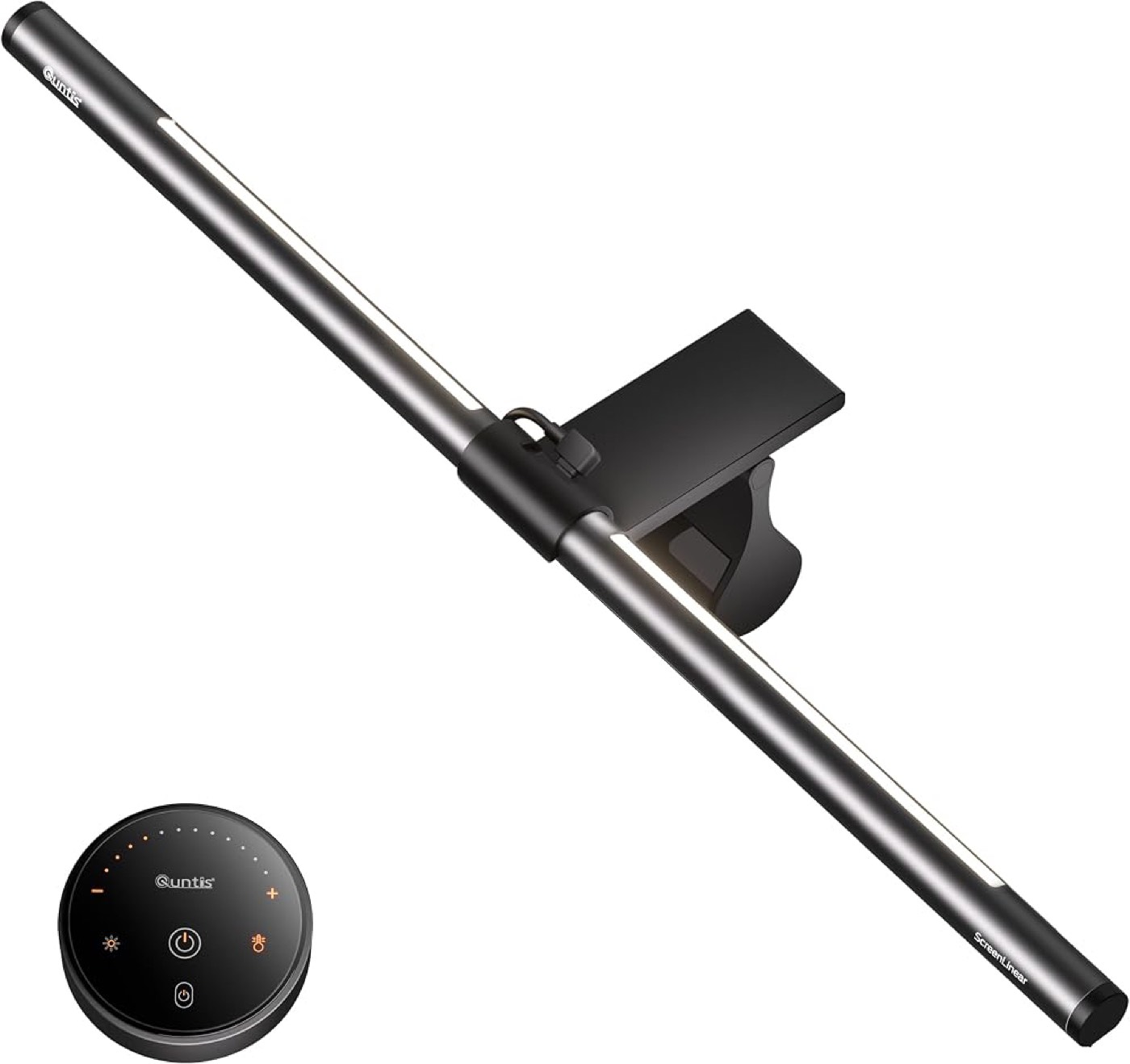 Quntis curved monitor light bar with remote control